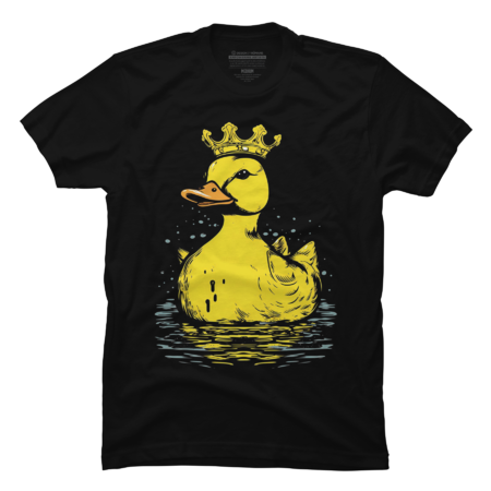 Rubber Duck With Crown by crowncat