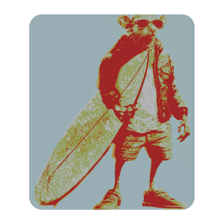 Surfer Rat by vectalex