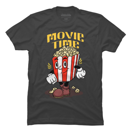 Popcorn Movie Time Mascot by RiyanRizqi