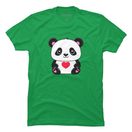 Adorable Valentine's Panda by Printodelo
