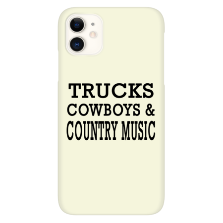 Trucks Cowboys And Country Music by ronysn