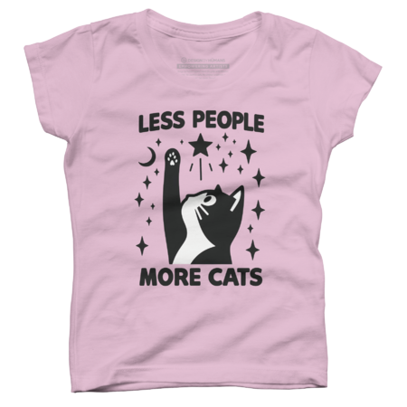Less People More Cat by AtlasNasStore