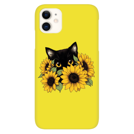 Cat with Sunflowers by LovelyAnimals