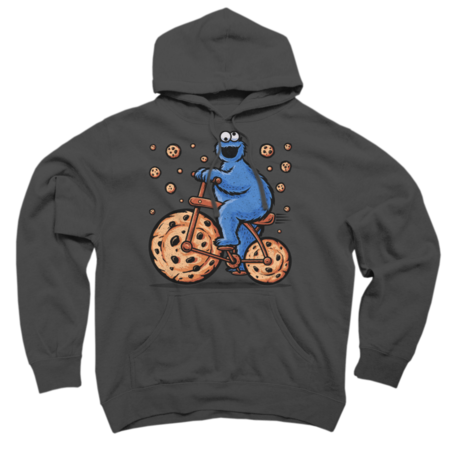 Cookie Exercise - Funny cookie monster bike by eriondesigns