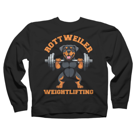 Rottweiler Weightlifting by LittleShirt