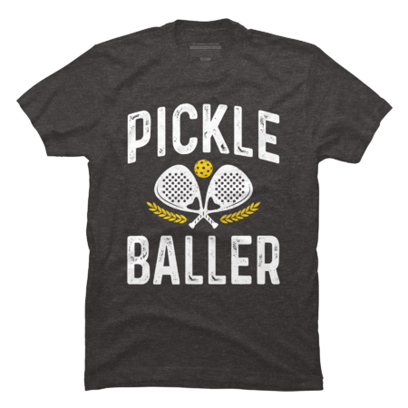 Pickleball Player, Pickle Baller by Snasstudios