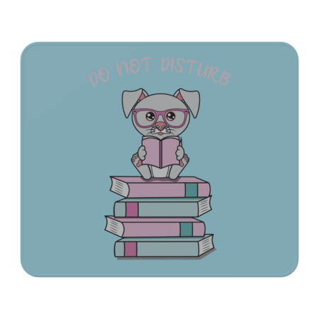 Do not disturb, books and dogs by DIVERGENTMIND