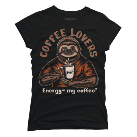 Sloth Character Coffee Lovers by kai2day