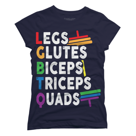 Legs Glutes Biceps Triceps Quads by Afrolatinart