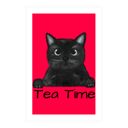 Tea time cat by Johnroy17