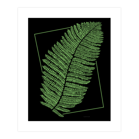 Green fern by TijanaARTStudio88