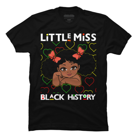 Little Miss Black History Melanin Brown Skin Girls by SHOPP