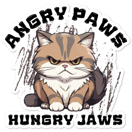 Angry paws. by TAANSCREATION