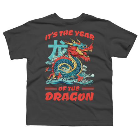 Chinese dragon new year