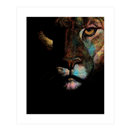 Radiant Darkness - Fearful Elegance Lioness by RamyHefny