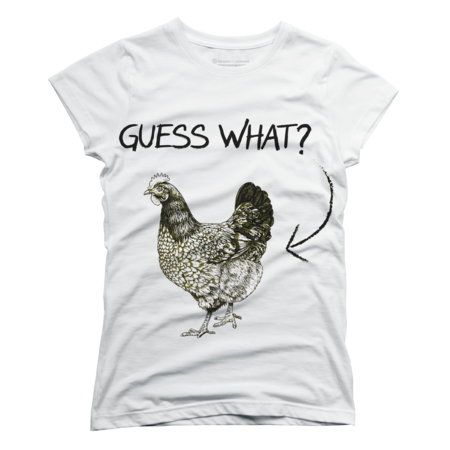 Vintage Guess What Chicken Butt Funny by marinafaria