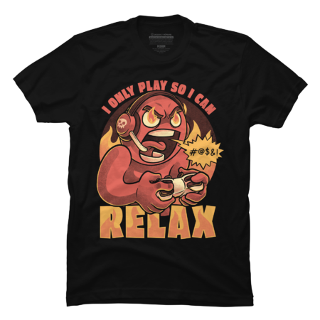 Video Game Relax Player - Fun Fire Nerd Gift by studiomootant