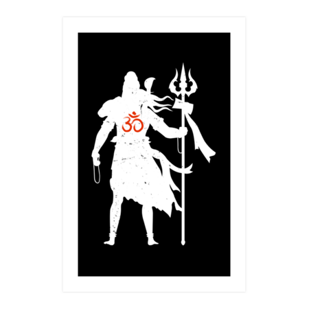 Lord Shiva Silhouette by godhands