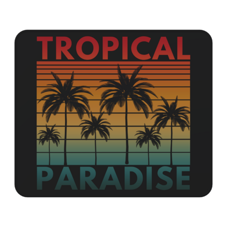 Tropical Paradise Sunset by designbyrose