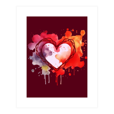 A Twin Flames heart design by Esthereradesigns