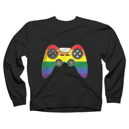 LGBT Pride Gaymer Retro Video Game Controller Rainbow Flag by karozaki