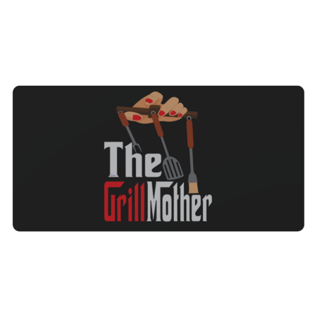 The Grillmother - Funny Pun For Women, Grill, BBQ and Meat Lover by TammarsDesigns