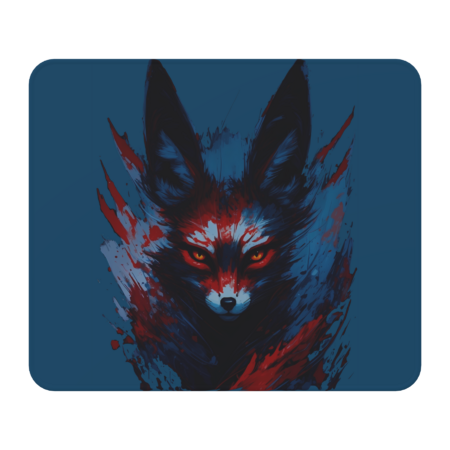 Kitsune Fox Mask by FlyingBlade