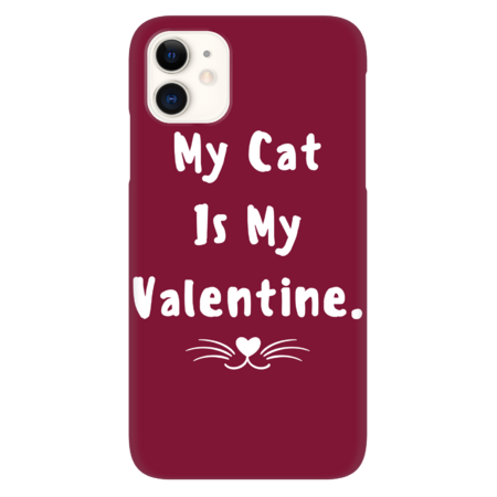 My cat is my valentine #1 by QUOTs
