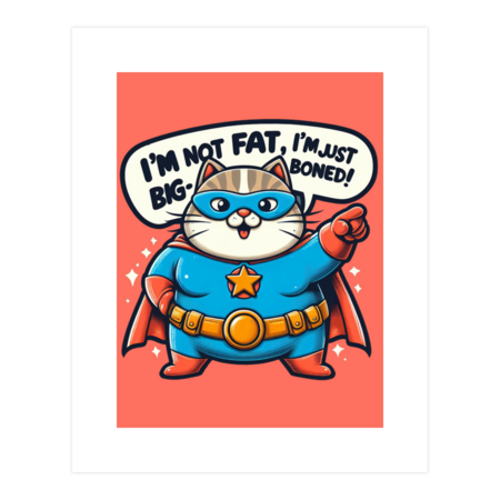 I'm Not Fat I'm Just Big-Boned by AtlasNasStore