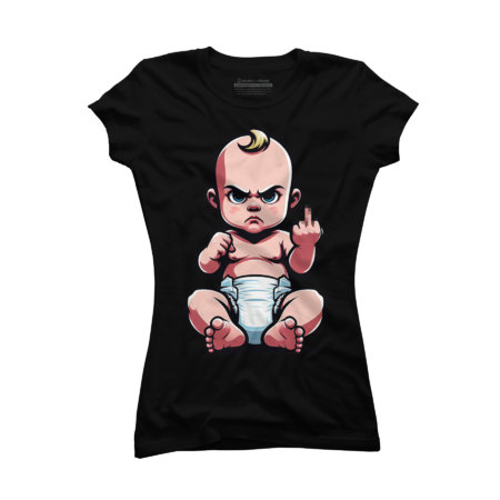 Funny angry baby by KeziuDesign