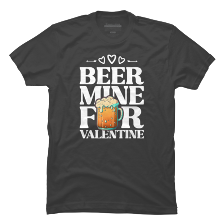 Beer for Valentine, Beer Lover Valentine´s Brew Design by DamotaMagazine
