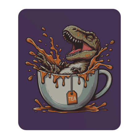Tea-Rex by alnavasord
