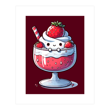 Strawberries and Cream by Kibi81
