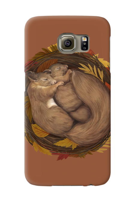 Sleeping Squirrels by lauragraves