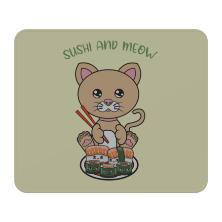 All I Need is sushi and cats by DIVERGENTMIND