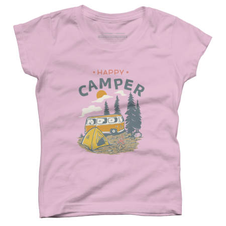 Happy Camper by Mangustudio