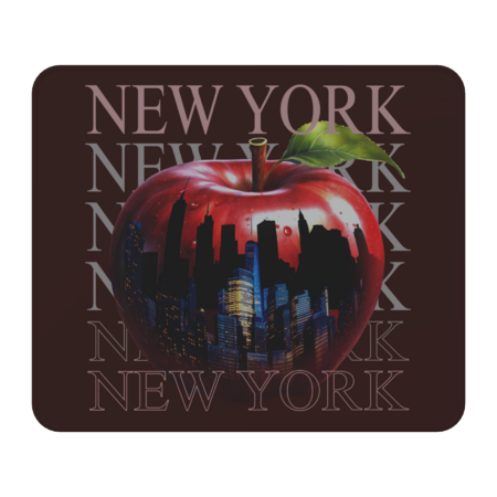 NEW YORK NEW YORK THE BIG APPLE FRUIT by punsalan