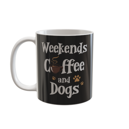 Weekends Coffee And Dogs by MagaliTrun