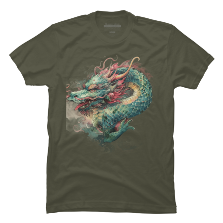 Vivid Serpent: The Celestial Dragon's Embrace by NIKAOKTOBER