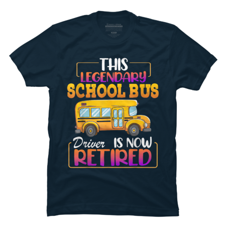 This Legendary School Bus Driver Is Now Retired by KenDS