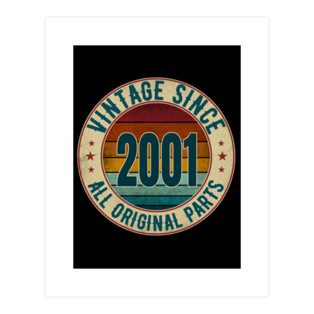 Vintage Since 2001 All Original Parts by designbyrose