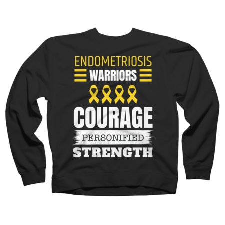 Endometriosis Awareness Warriors Courage by LittleShirt