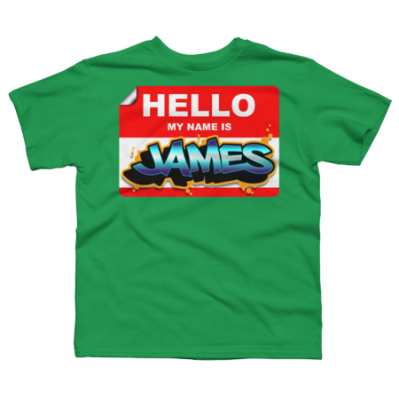 Hello my name is James by TheColorWizard