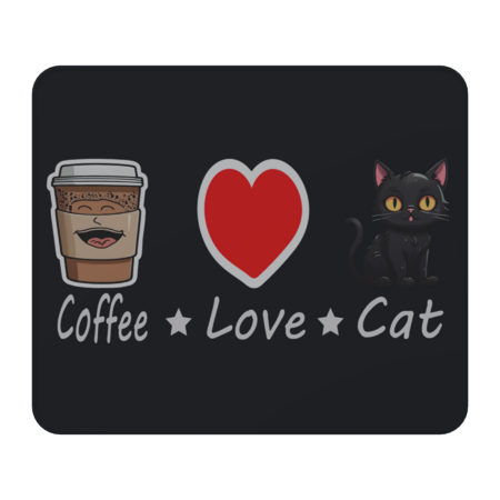 I Love Coffee And Cats by karimostore