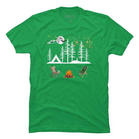 Forest Explorer Camping T-shirt by DrjArts