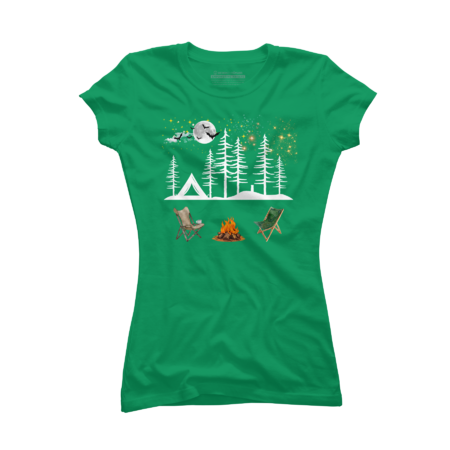Forest Explorer Camping T-shirt by DrjArts