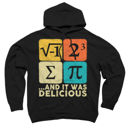 I Ate Some Pie and It Was Delicious Funny PI Day Math Gifts by Afrolatinart