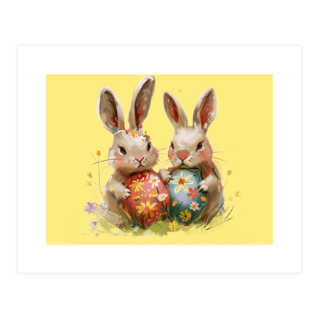 Easter bunnies by NIKAOKTOBER