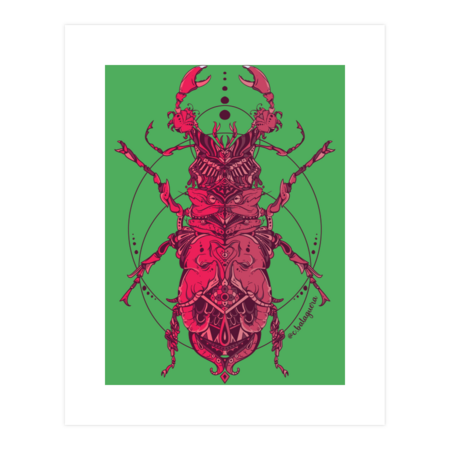 Mandala Beetle by Cbalaguera