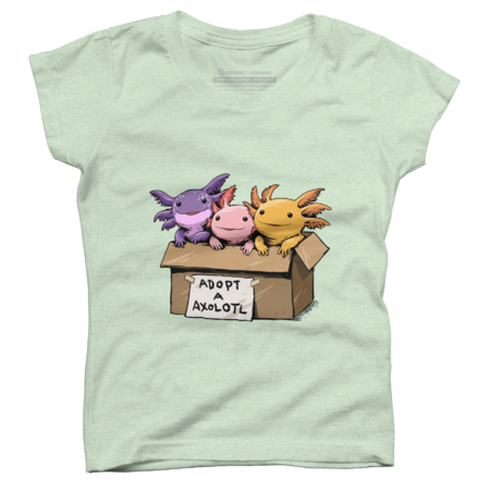 Axolotl in a Box: The Cutest Pet You'll Ever Get by BuddyTees